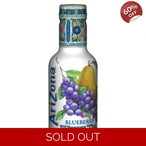 AriZona Blueberry White Tea - 500ml Bottle